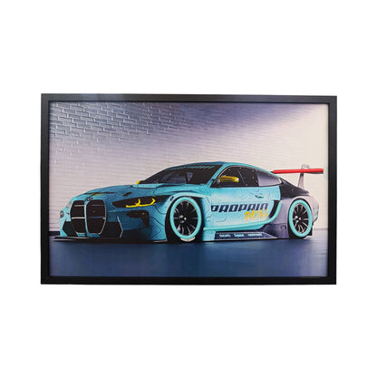 70 x 40cm Car Frame with Lights