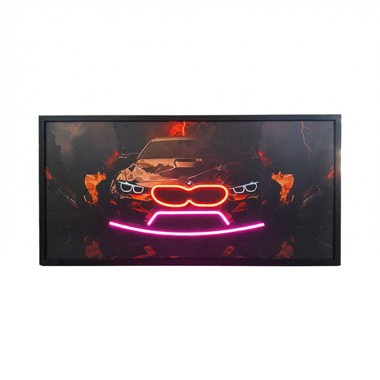 100 x 40cm Car Frame with Lights