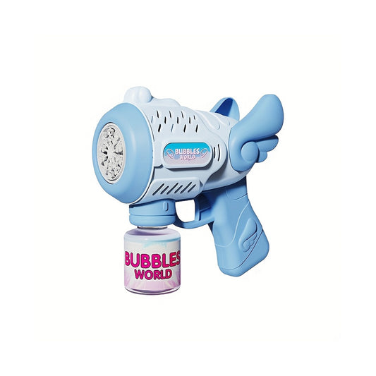 Angel Wing Automatic Bubble Launcher Blue