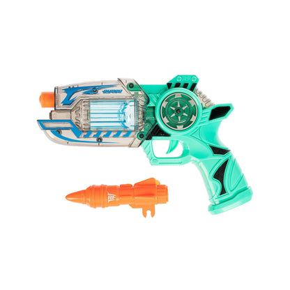 Kids Toy Gun with Light & Sound Effects Blue