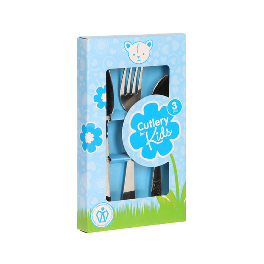 Kitchen Life Kids Cutlery Set Blue