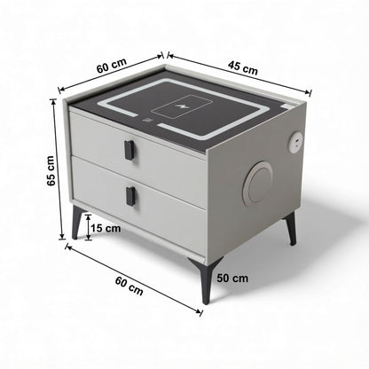 Side Pedestal Grey