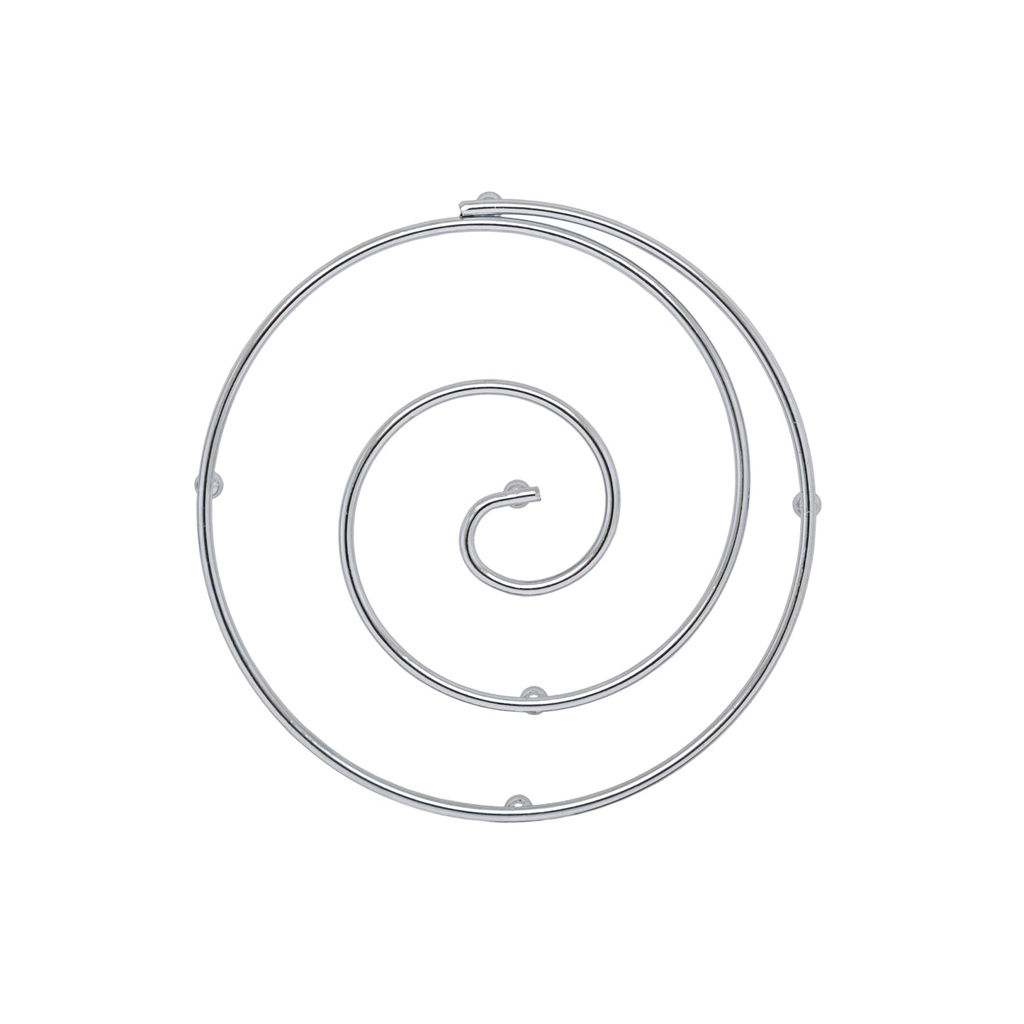 Kitchen Life Spiral Trivet Silver