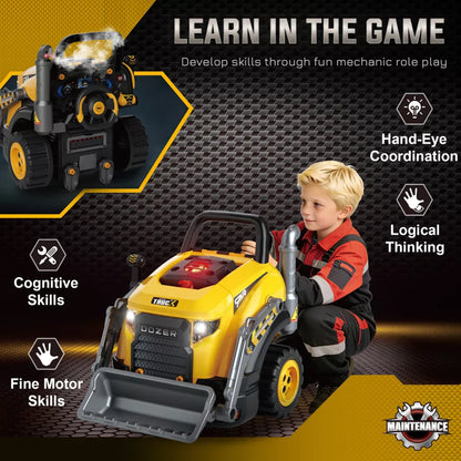 Construction Loader Truck with Spray & Light Yellow