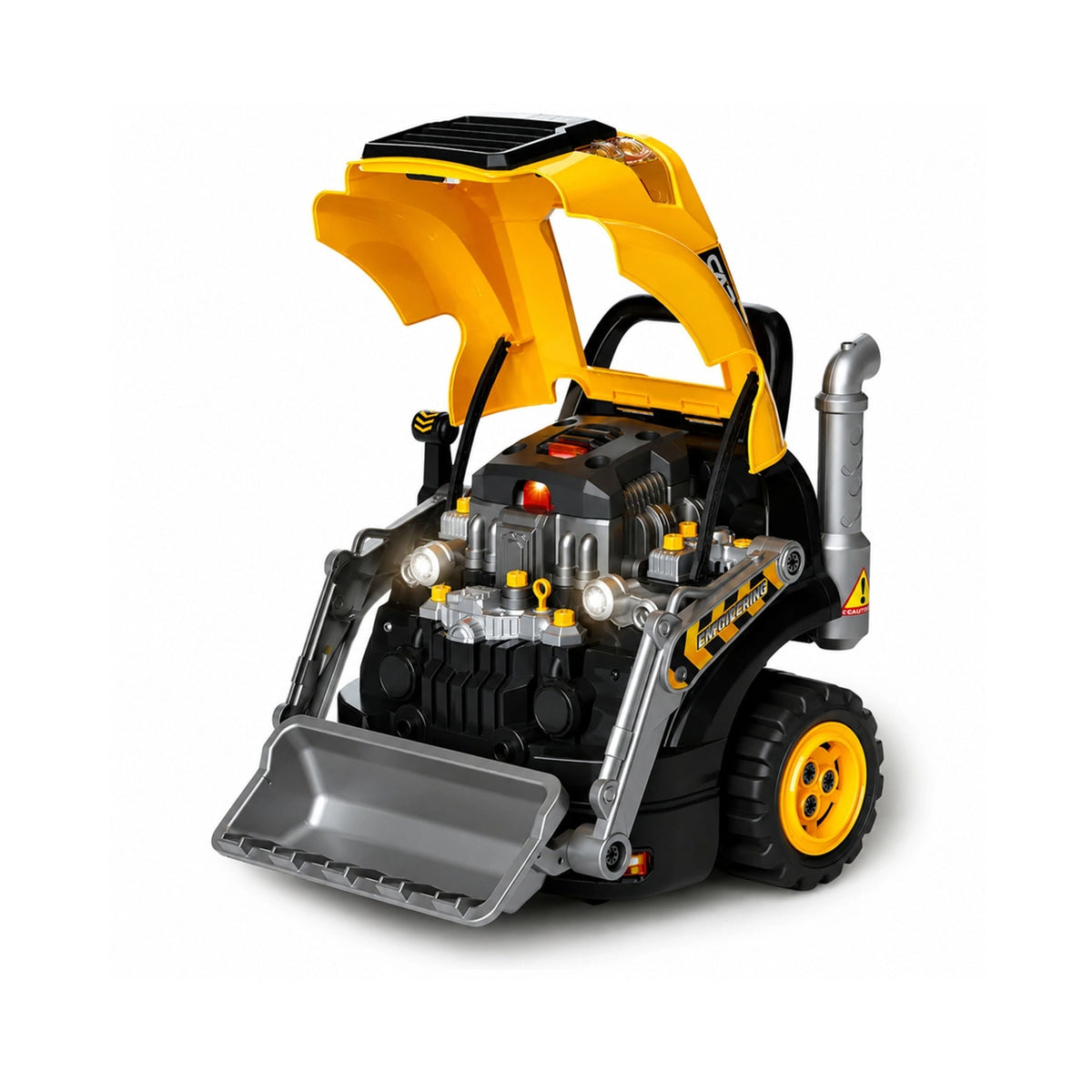 Construction Loader Truck with Spray & Light Yellow