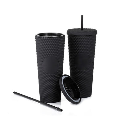 Kitchen Life 710ml Studded Tumbler Black