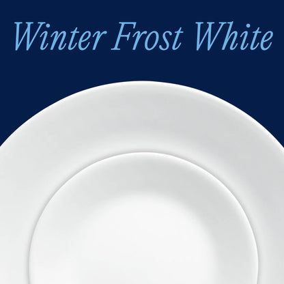Corelle Winter Frost White 18 Piece Dinner Set
