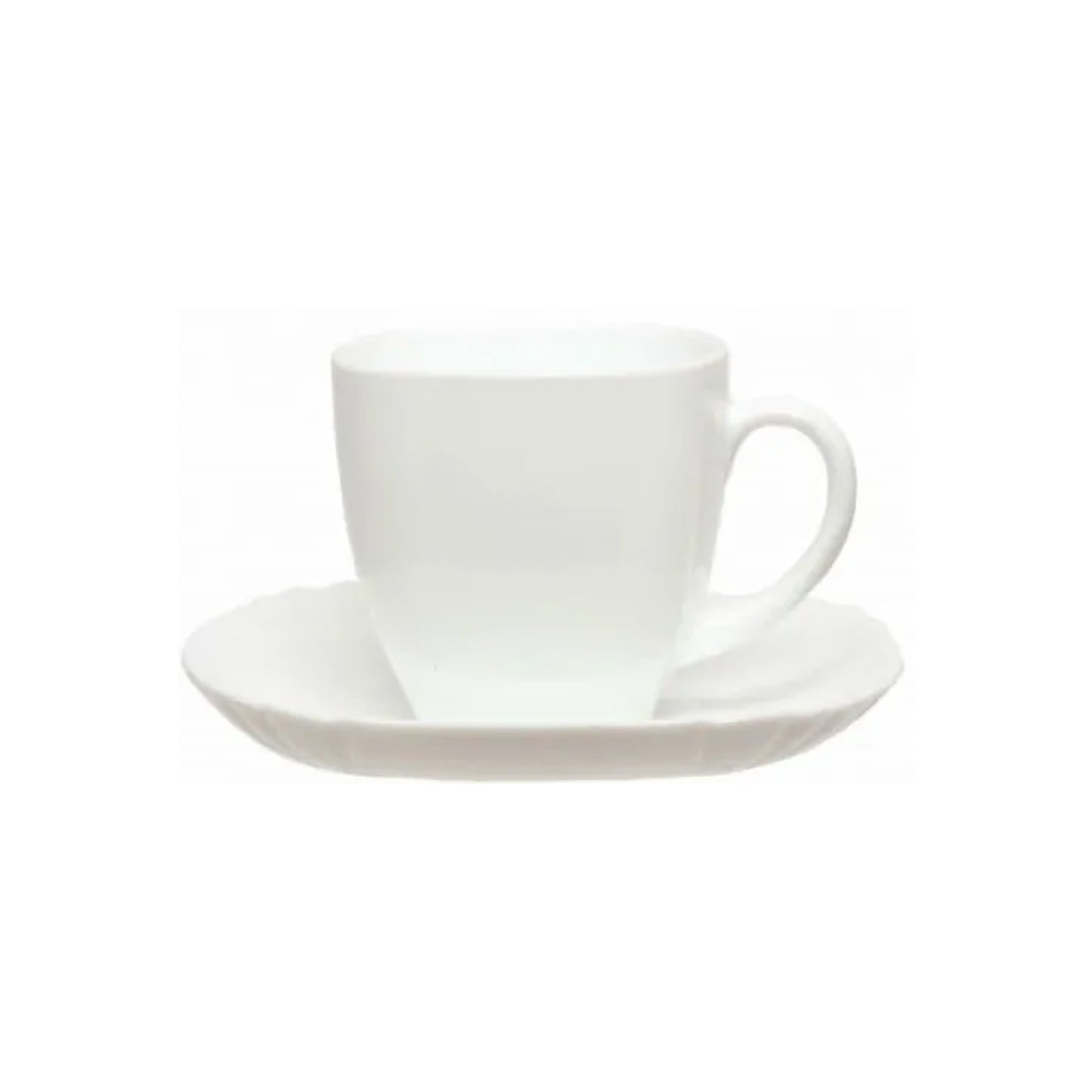 Luminarc Carine 12 Piece Cup & Saucer Set White
