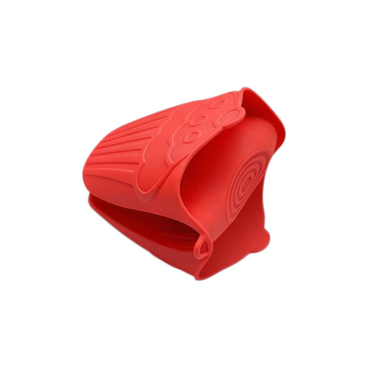 Silicone Mini Oven Mitt Red