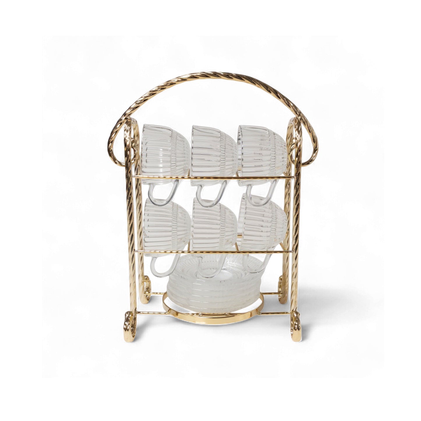 The Venice Cup & Saucer Stand Gold