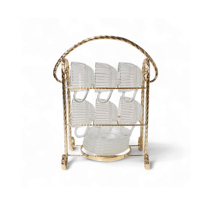 The Venice Cup & Saucer Stand Gold