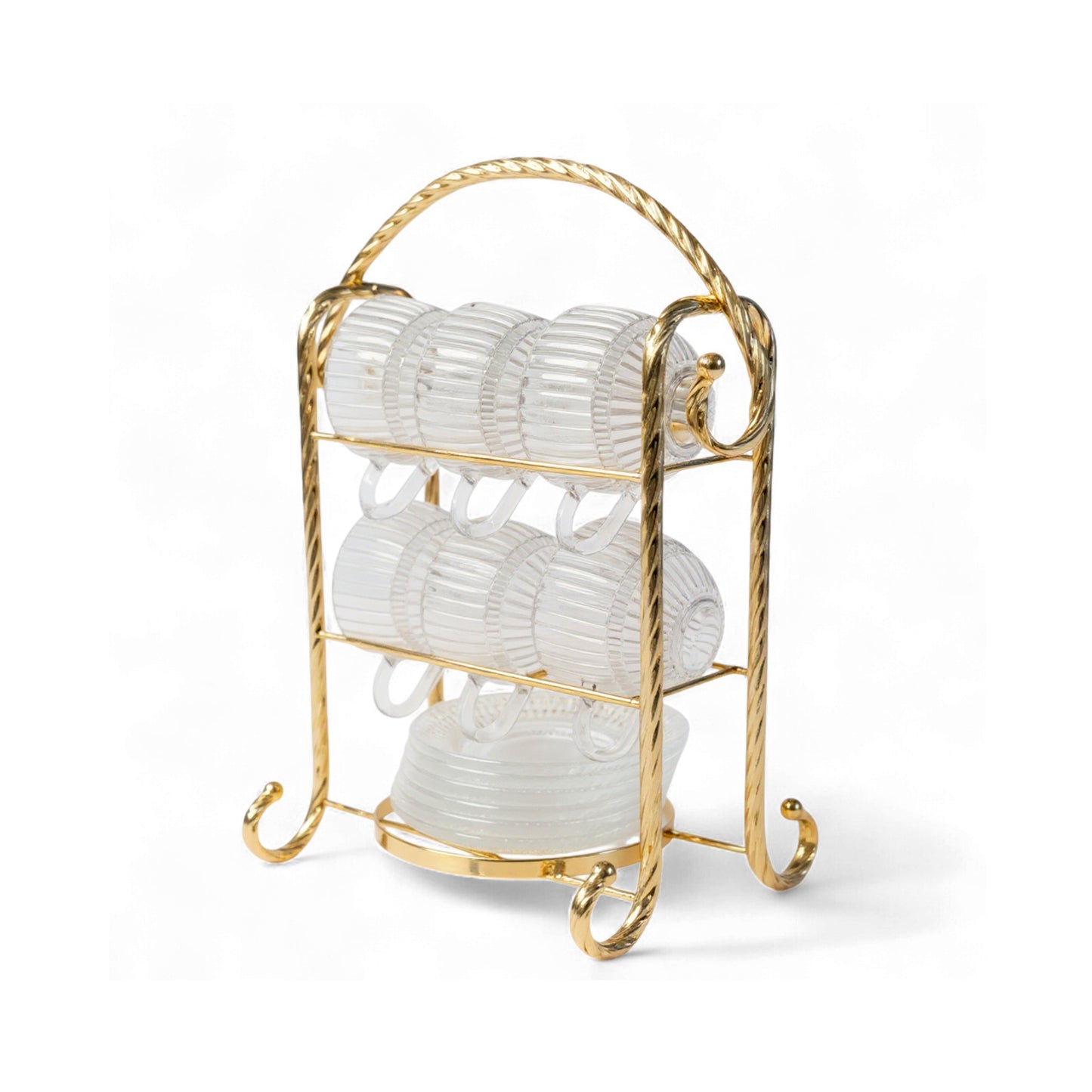 The Venice Cup & Saucer Stand Gold