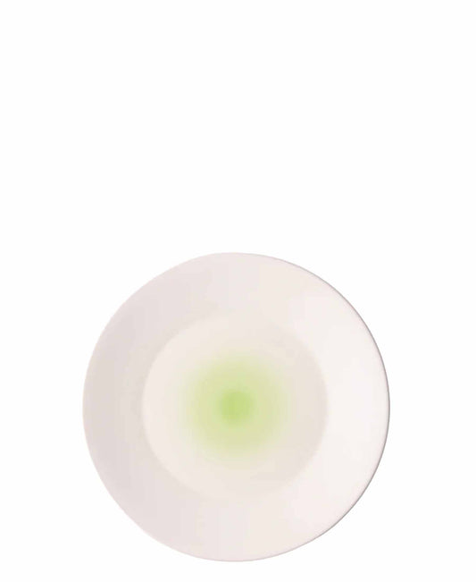 Jenna Clifford Lime Side Plate  - White