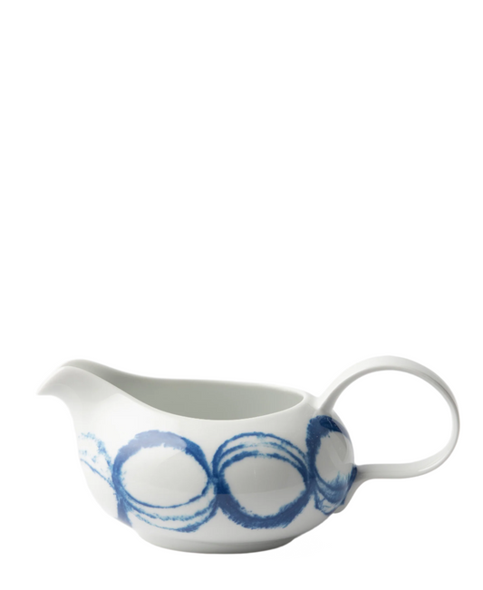Jenna Clifford Jinshi Cream Jug 250ml - White & Blue