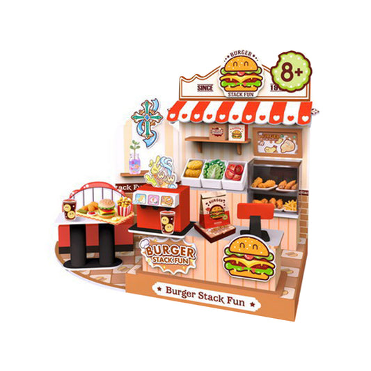 Kids Burger Themed Playset