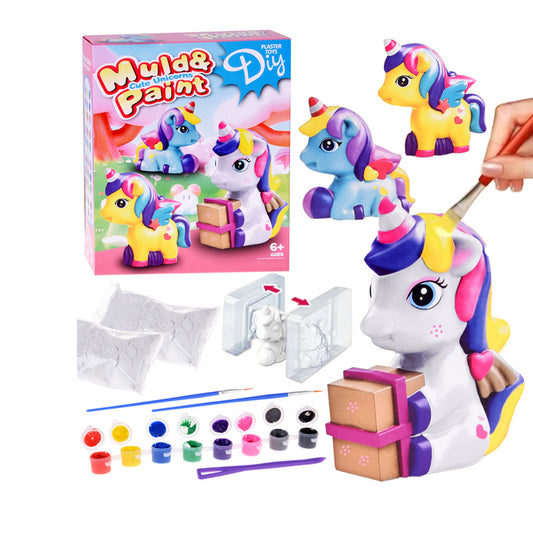 DIY Mould & Paint Unicorn White