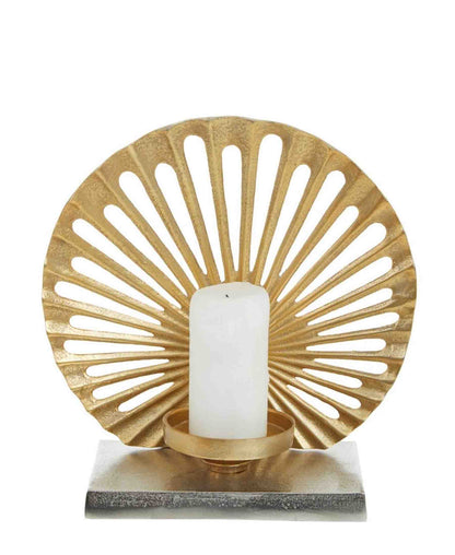 Urban Decor Table Décor Soleil Candle Holder - Gold