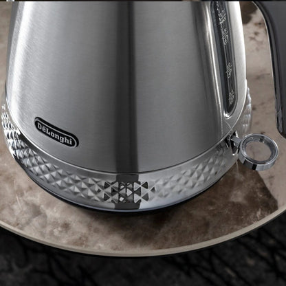Delonghi Diadema 1.7Lt Electric Kettle Metal
