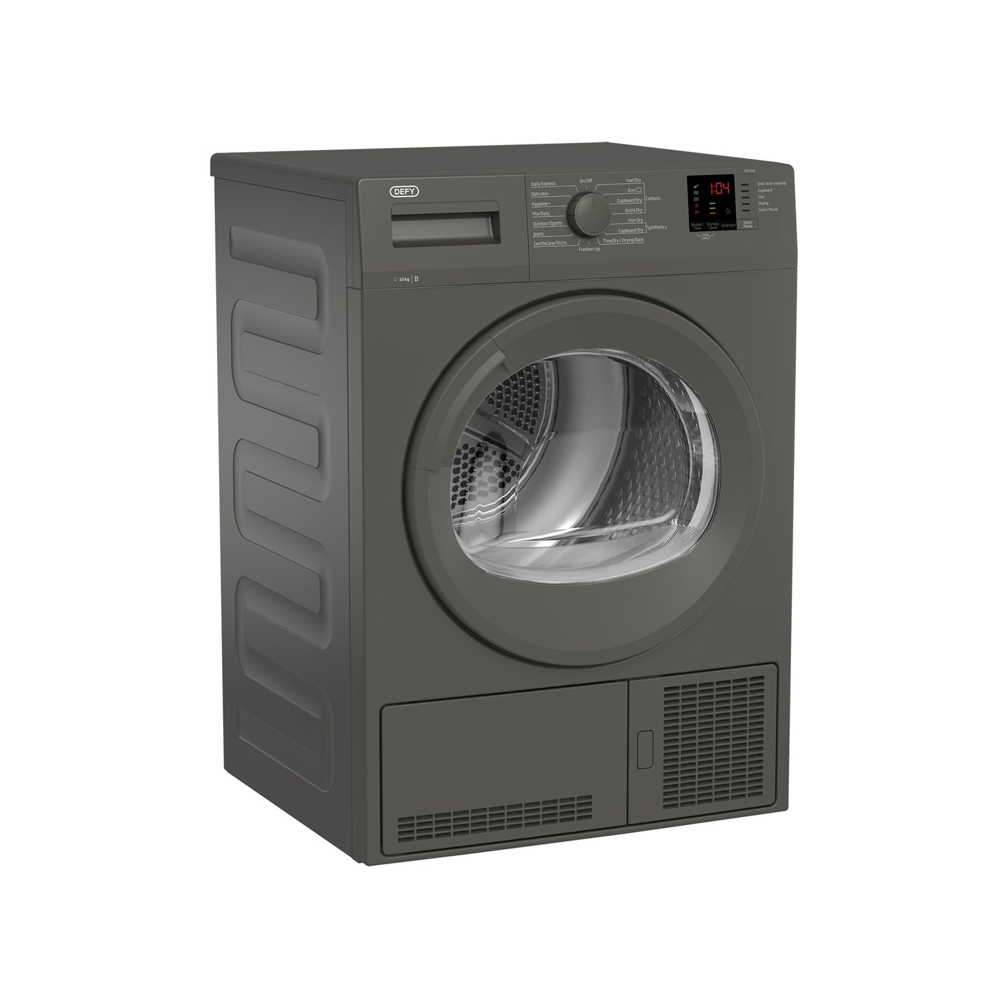 Defy 10kg Condenser Dryer Manhattan Grey