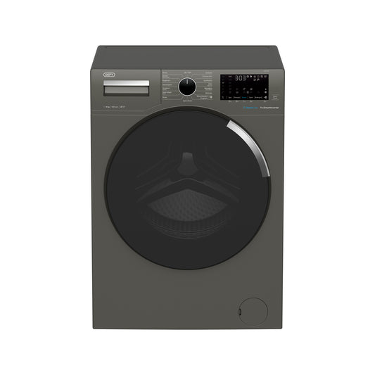 Defy 10kg Steamcure Front Loader Washing Machine Manhattan Grey