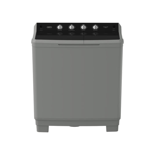 Defy 15kg Twin Tub Washing Machine Metallic