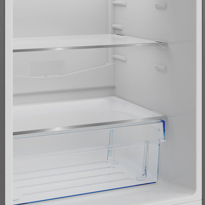 Defy 247L Fridge Freezer Silver