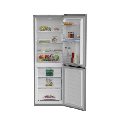 Defy Frost Free Fridge Freezer with Water Dispenser Metallic