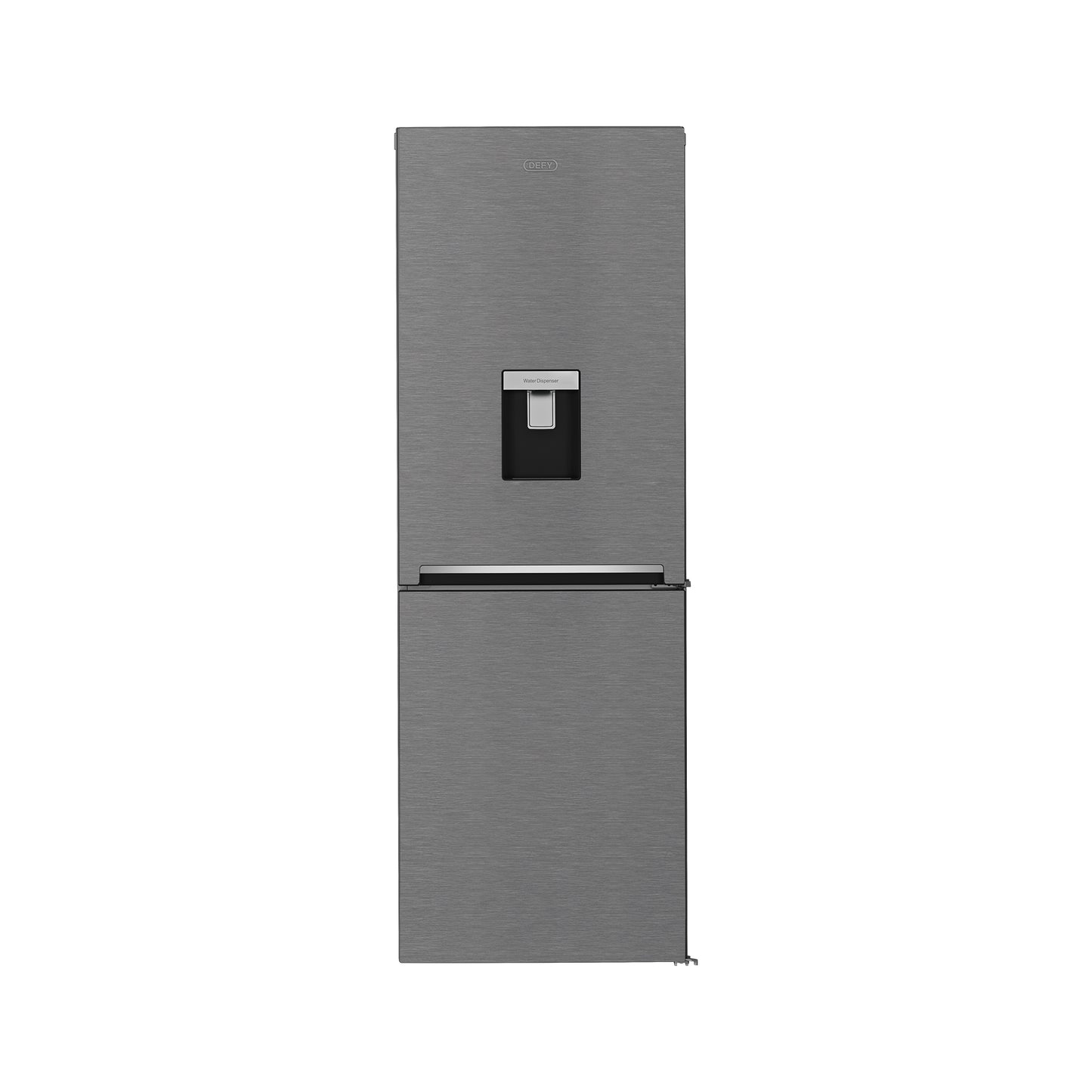 Defy Frost Free Fridge Freezer with Water Dispenser Metallic