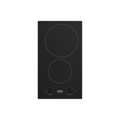 Defy 30cm Vitroceramic Hob Black