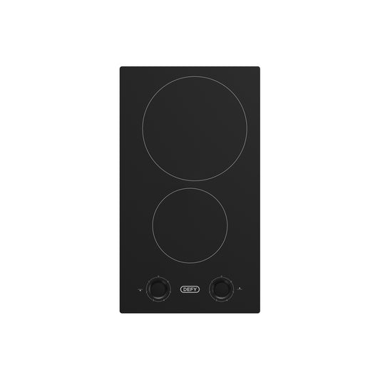 Defy 30cm Vitroceramic Hob Black