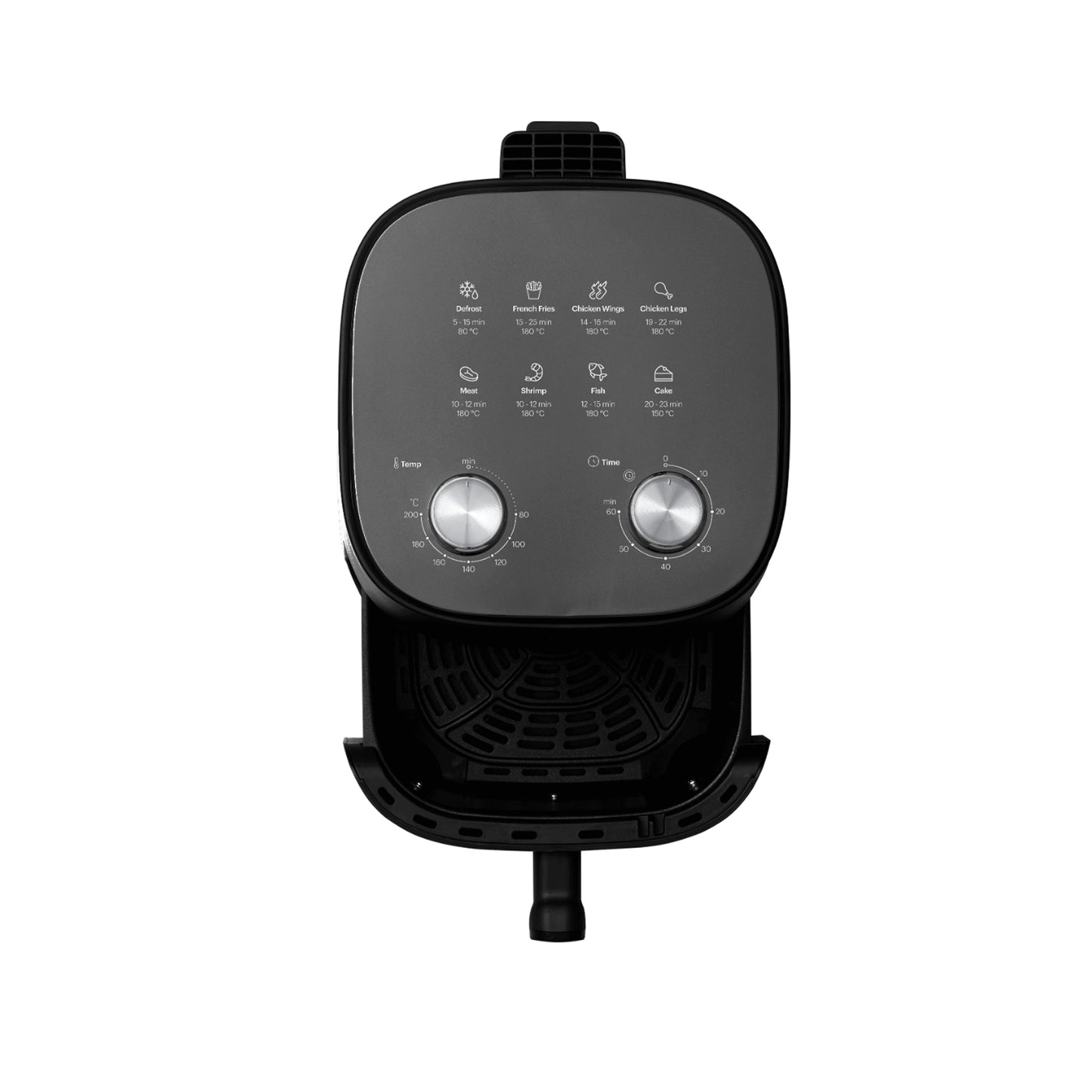 Defy 4.7Lt Manual Airfryer Black