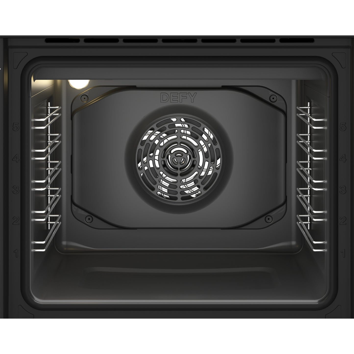 Defy 60cm Built-In Oven with Thermofan+ Black