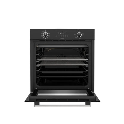 Defy 60cm Built-In Oven with Thermofan+ Black