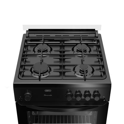 Defy 60cm Full Gas Stove Black