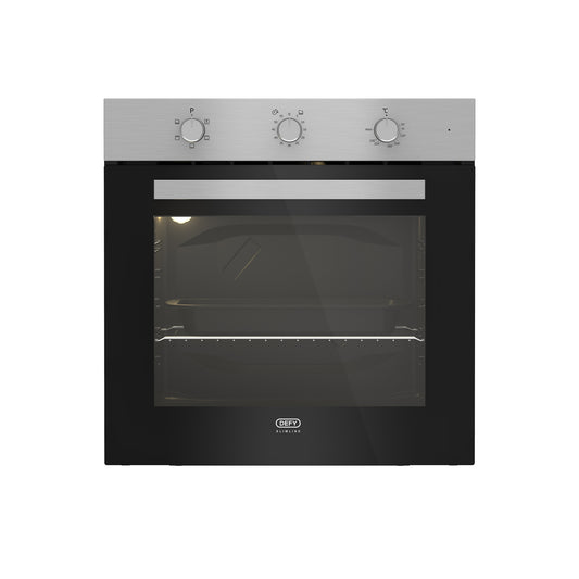 Defy 60cm Slimline Eye-Level Oven Stainless Steel