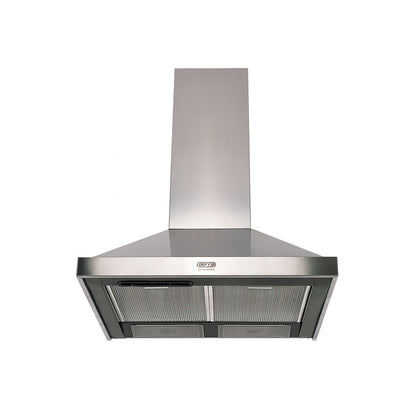 Defy 60cm Stainless Steel Chimney Extractor Silver