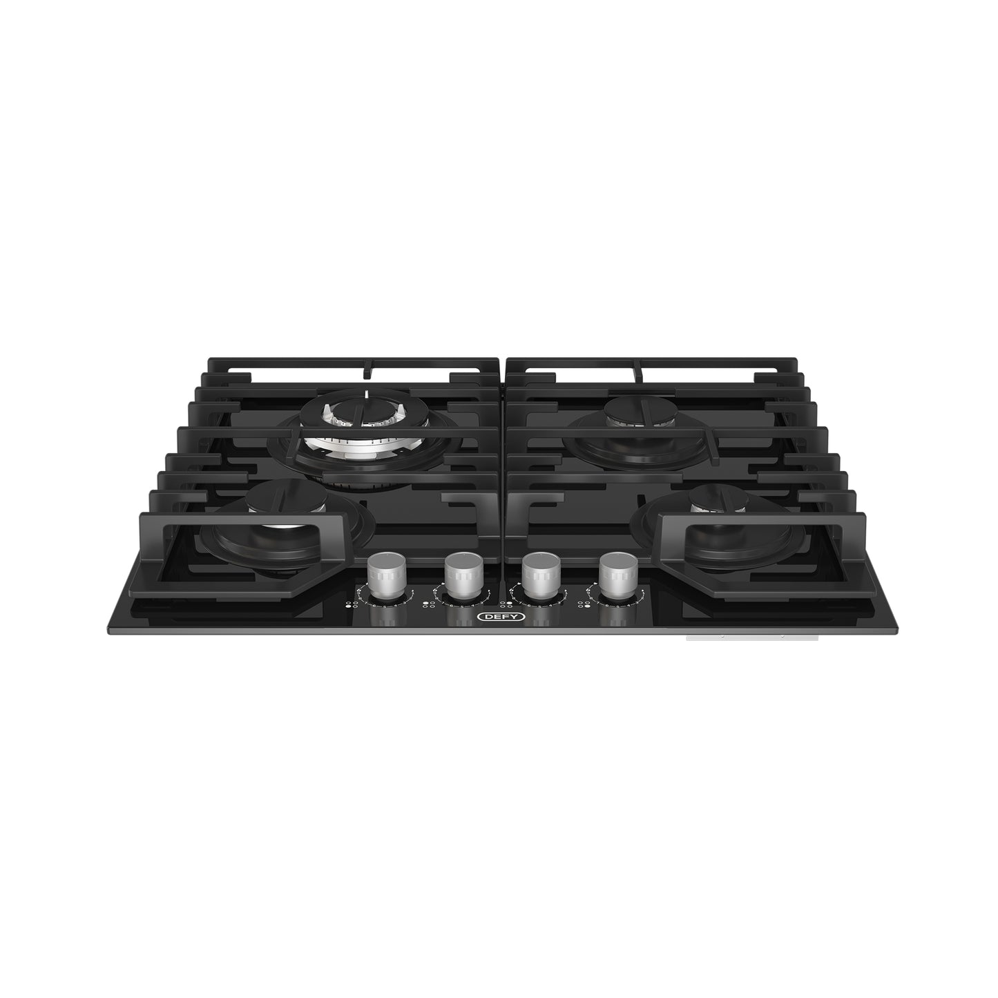 Defy 65cm Gas on Glass Hob Black