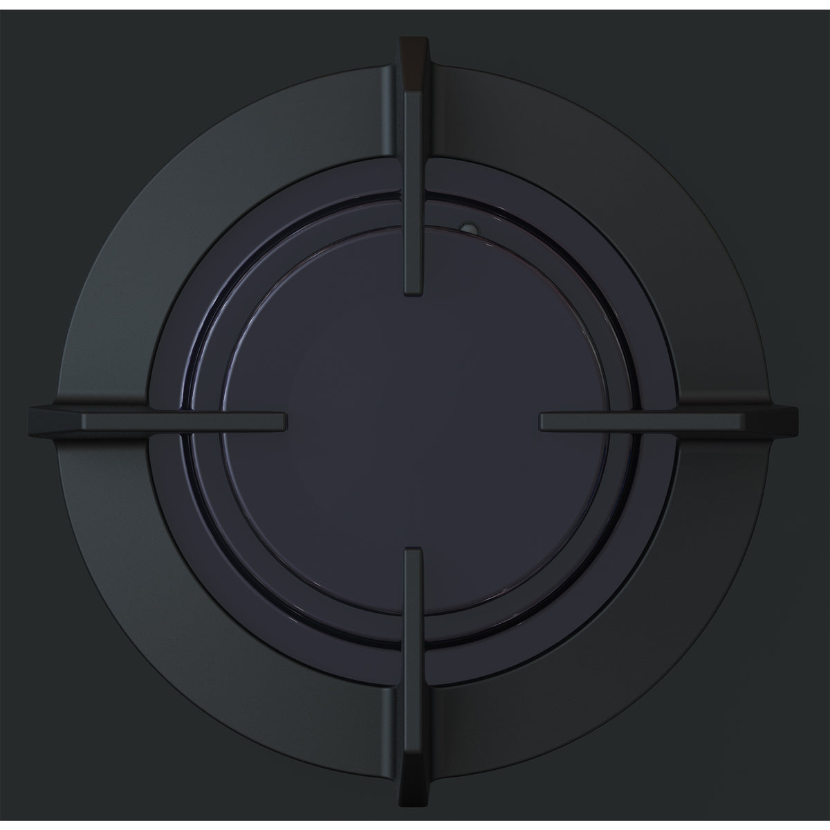 Defy 65cm Dual Fuel Hob Black Glass