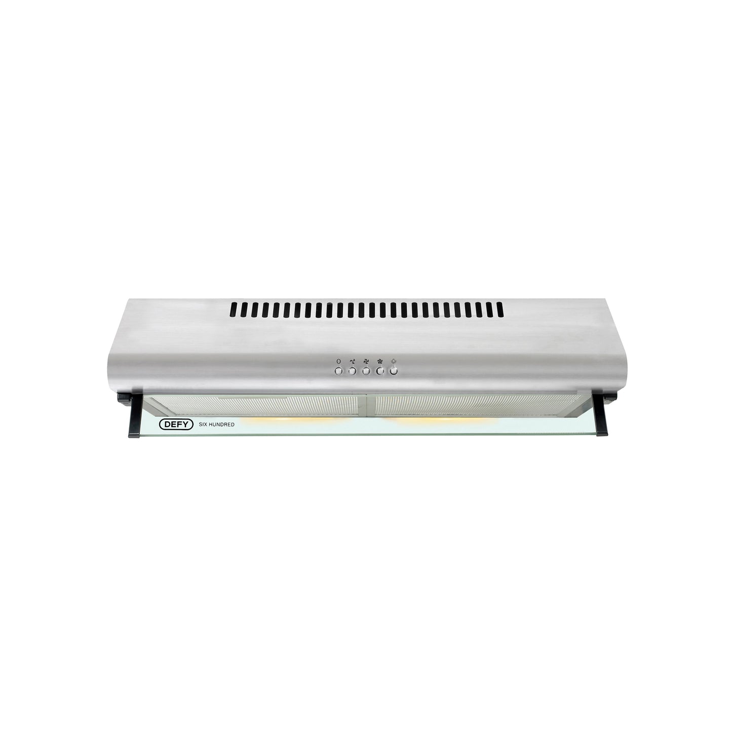 Defy 600 Slimline Cookerhood Stainless Steel