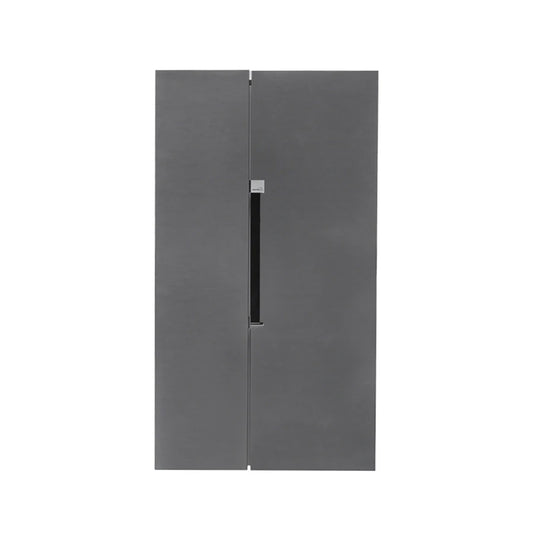 Defy 559Lt Naturelight Side by Side Fridge / Freezer Silver