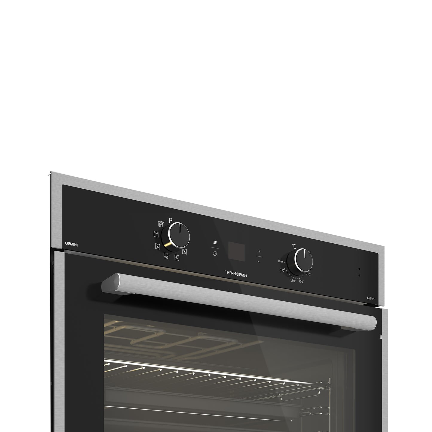 Defy 70cm Gemini Thermofan+ Eye-Level Oven Black