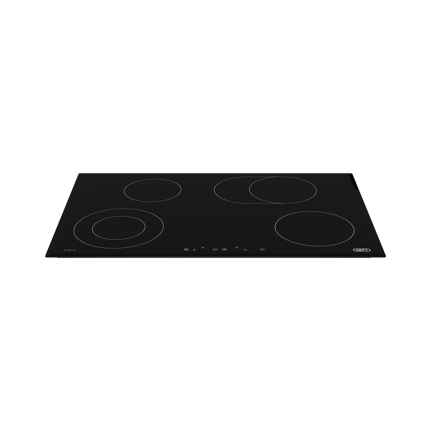 Defy Gemini Ceramic Hob Black