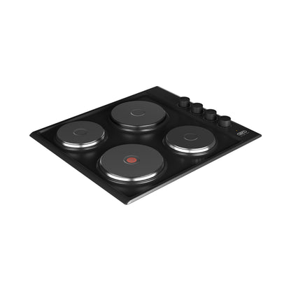 Defy Slimline Solid Hob with CP Black