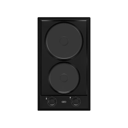 Defy 2 Plate Solid Hob Black