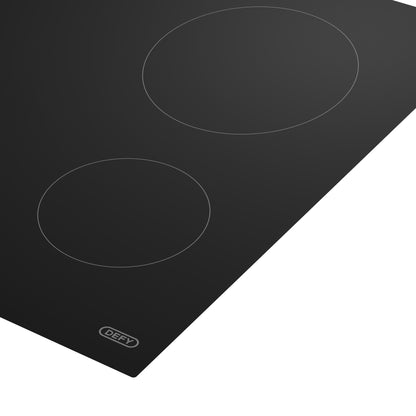 Defy 4 Plate Slimline Touch Control Ceramic Hob Black
