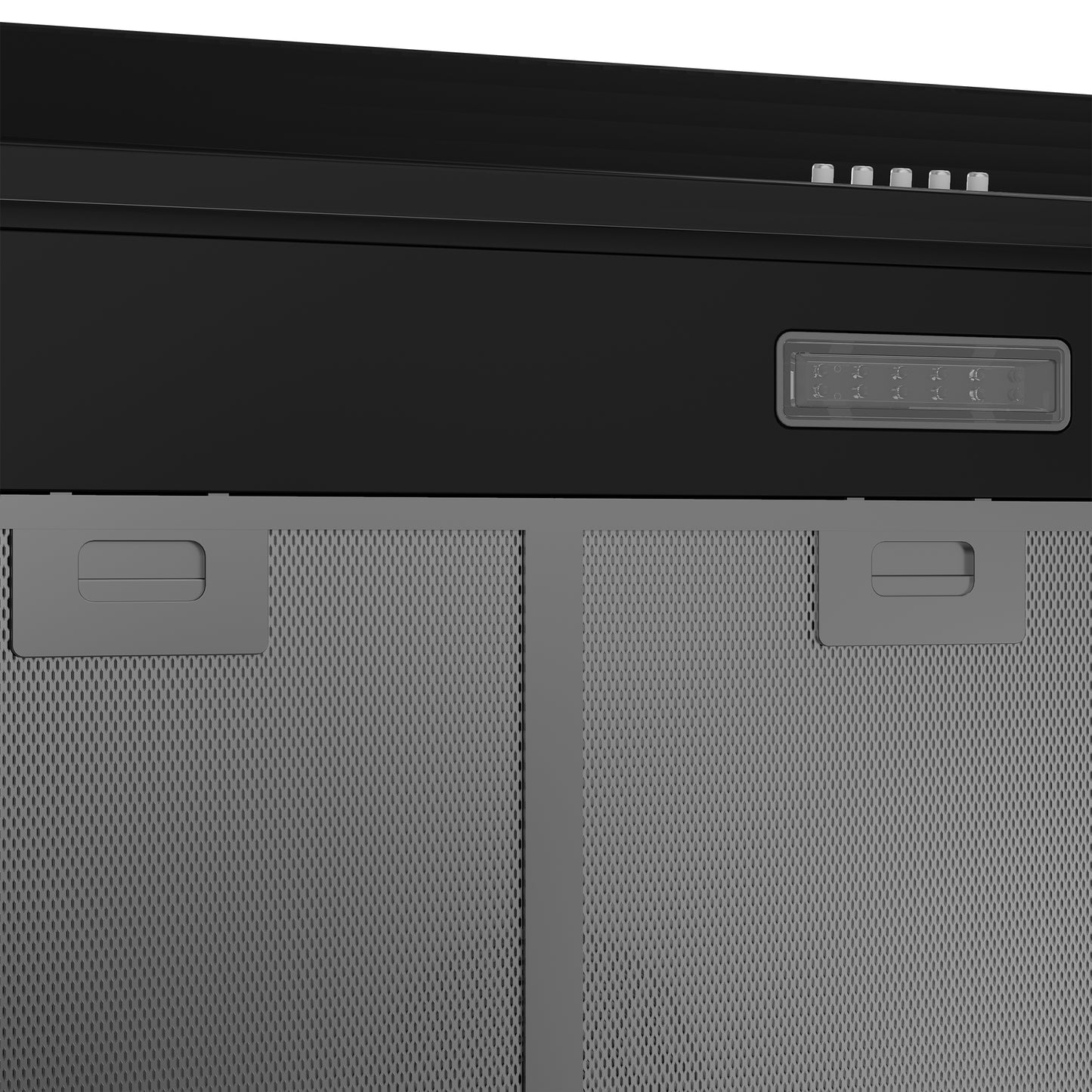Defy 90cm Cookerhood Black