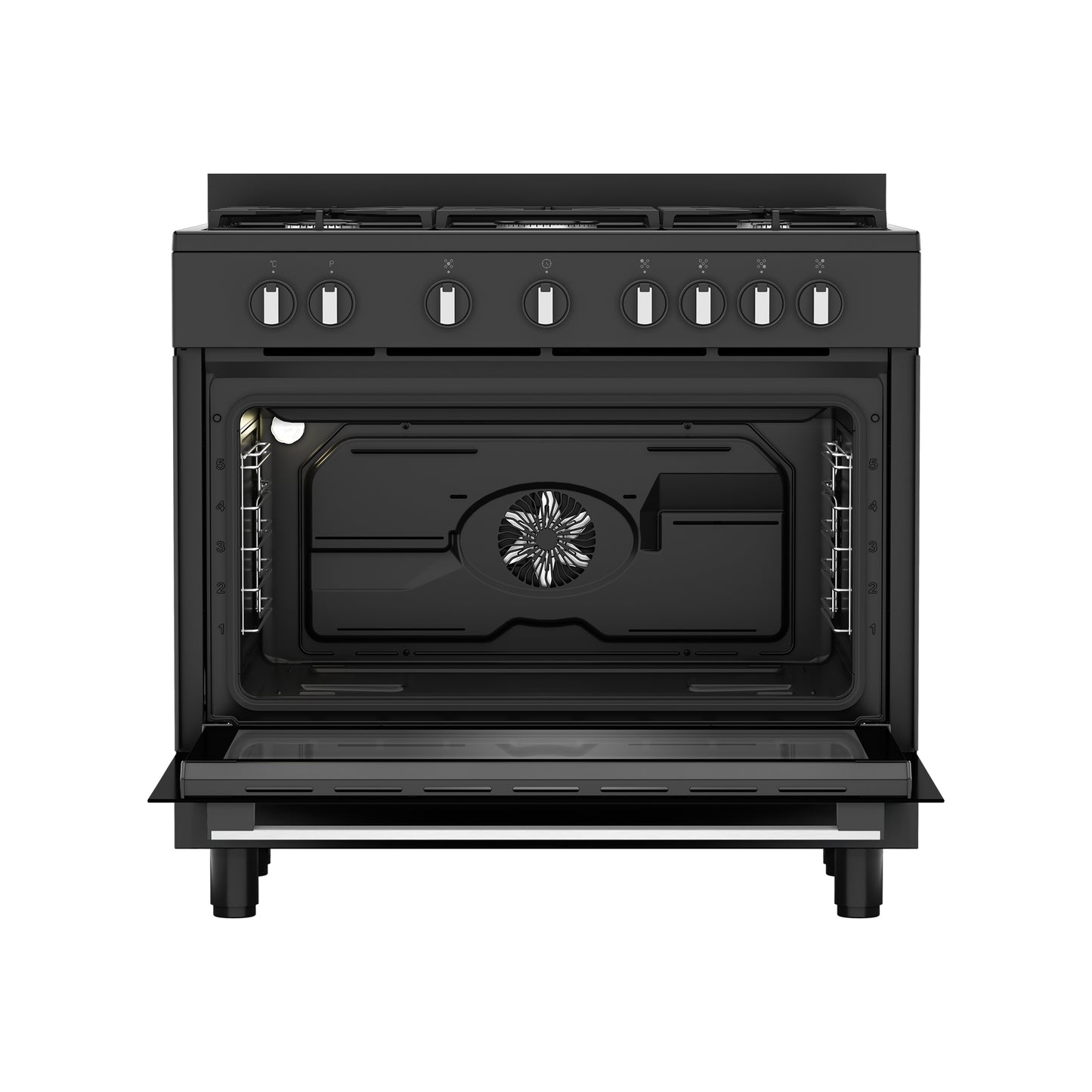 Defy 90cm Gas Electric Range Cooker Black