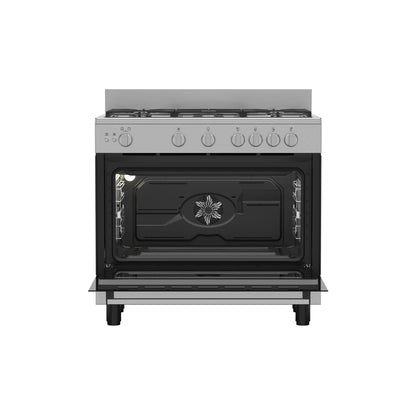 Defy 90cm Full Gas Range Cooker Grey