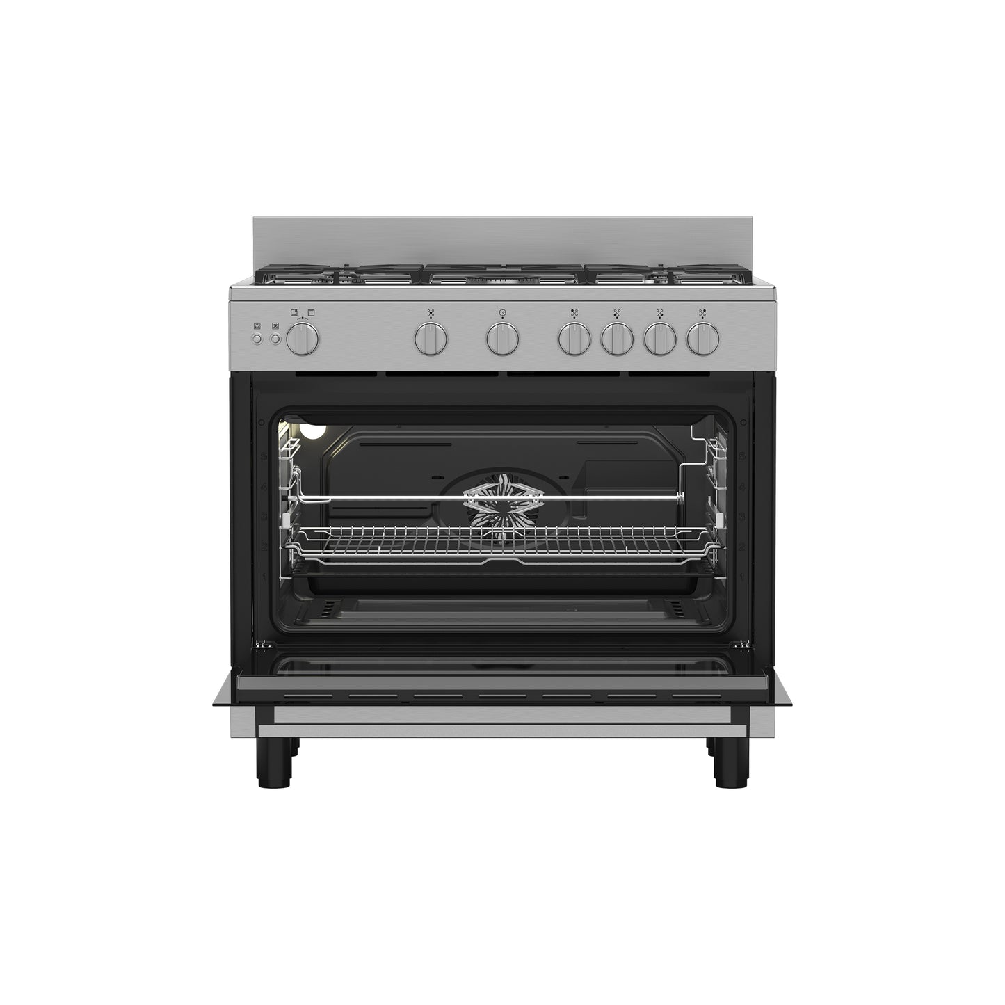 Defy 90cm Full Gas Range Cooker Grey