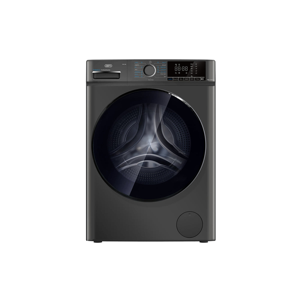 Defy 9kg Front Loader Washing Machine Manhattan Grey - DAW409